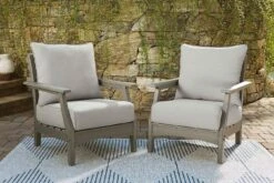 Visola Outdoor Seating Set -Signature Design by Ashley P802 820 chair 1