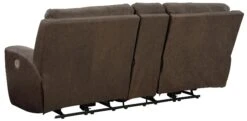 Roman Umber Power Reclining Console Loveseat W/ Adjustable Headrests -Signature Design by Ashley U2540118 loveseat 8