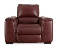 Alessandro Garnet Power Recliner W/ Adjustable Headrest -Signature Design by Ashley U2550113 recliner 3