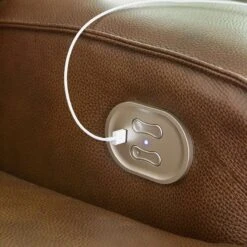 Francesca Auburn Power Reclining Living Room Set W/ Adjustable Headrests -Signature Design by Ashley U2570547 U2570518 T444 set 3