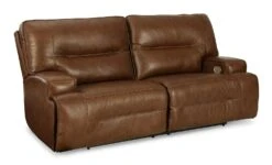 Francesca Auburn Power Reclining Living Room Set W/ Adjustable Headrests -Signature Design by Ashley U2570547 sofa 3