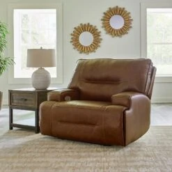 Francesca Auburn Power Reclining Living Room Set W/ Adjustable Headrests -Signature Design by Ashley U2570582 recliner 1