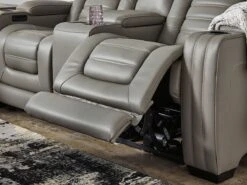 Backtrack Gray Power Reclining Living Room Set W/ Adjustable Headrests 36 Backtrack Gray Power Reclining Living Room Set W/ Adjustable Headrests -Signature Design by Ashley U2800515 U2800518 T901 set 6