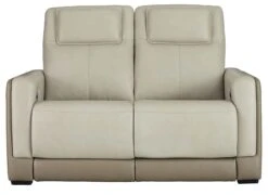 Battleville Almond Power Reclining Living Room Set W/ Adjustable Headrests -Signature Design by Ashley U3070514 loveseat 2