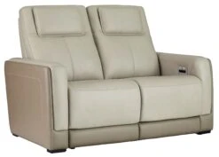 Battleville Almond Power Reclining Living Room Set W/ Adjustable Headrests -Signature Design by Ashley U3070514 loveseat 3