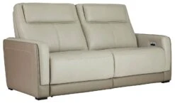 Battleville Almond Power Reclining Sofa W/ Adjustable Headrests 7 Battleville Almond Power Reclining Sofa W/ Adjustable Headrests -Signature Design by Ashley U3070547 sofa 3 1