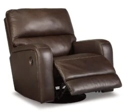 Emberla Coffee Swivel Glider Recliner 11 Emberla Coffee Swivel Glider Recliner -Signature Design by Ashley U4480561 recliner 5