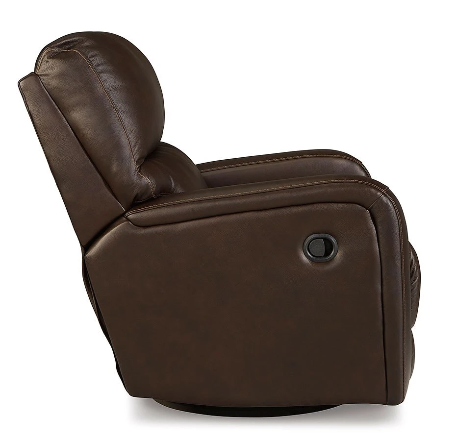 Emberla Coffee Swivel Glider Recliner 6 Emberla Coffee Swivel Glider Recliner - Image 6