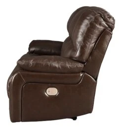 Hallstrung Chocolate Power Reclining Sofa W/ Adjustable Headrests 10 Hallstrung Chocolate Power Reclining Sofa W/ Adjustable Headrests -Signature Design by Ashley U5240247 sofa 5