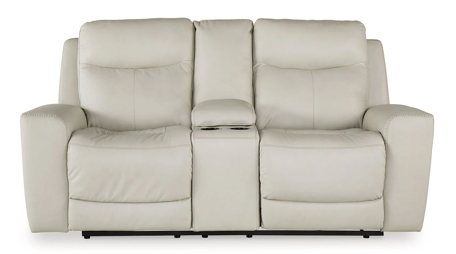 Mindanao Coconut Power Reclining Console Loveseat W/ Adjustable Headrests 3 Mindanao Coconut Power Reclining Console Loveseat W/ Adjustable Headrests - Image 3