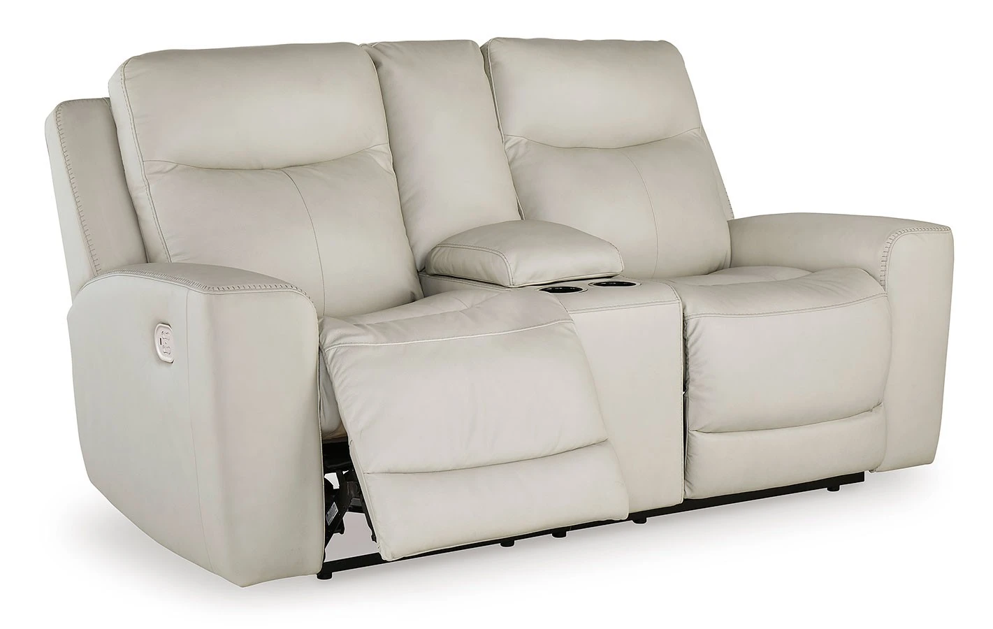 Mindanao Coconut Power Reclining Console Loveseat W/ Adjustable Headrests 5 Mindanao Coconut Power Reclining Console Loveseat W/ Adjustable Headrests - Image 5