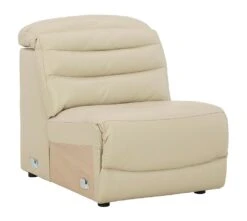 Center Line Cream Modular Power Reclining Sectional -Signature Design by Ashley U6340546 chair 1