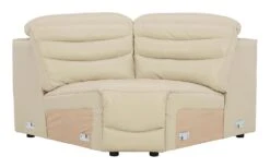 Center Line Cream Modular Power Reclining Sectional -Signature Design by Ashley U6340577 wedge 1