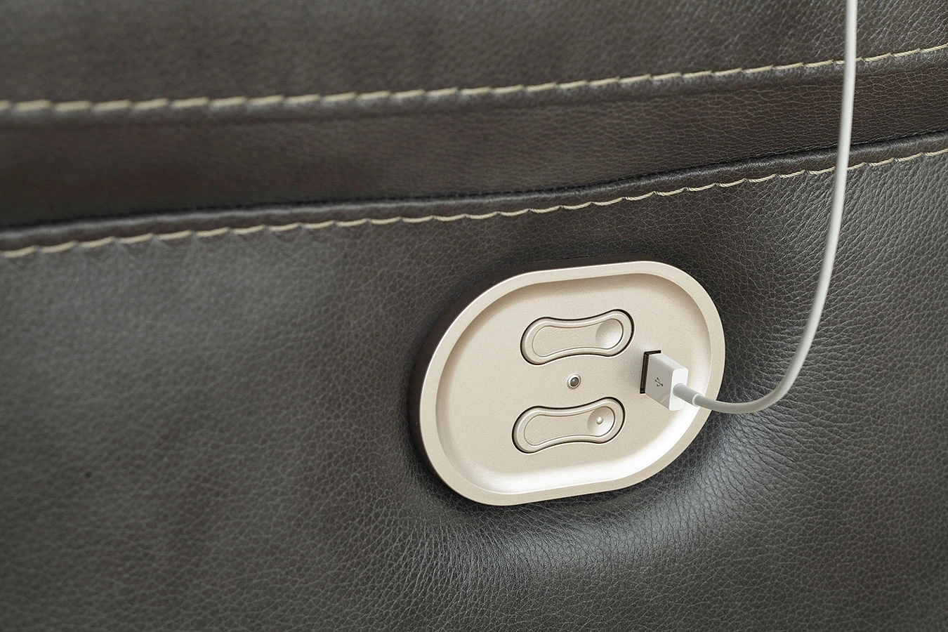 Edmar Charcoal Power Reclining Living Room Set W/ Adjustable Headrests 16 Edmar Charcoal Power Reclining Living Room Set W/ Adjustable Headrests - Image 16