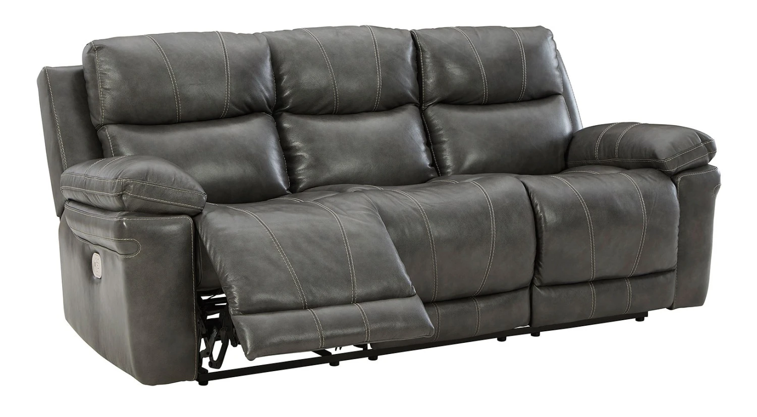 Edmar Charcoal Power Reclining Living Room Set W/ Adjustable Headrests 11 Edmar Charcoal Power Reclining Living Room Set W/ Adjustable Headrests - Image 11