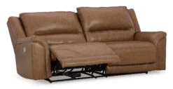 Trasimeno Caramel Power Reclining Sofa W/ Adjustable Headrests -Signature Design by Ashley U8281547 sofa 5
