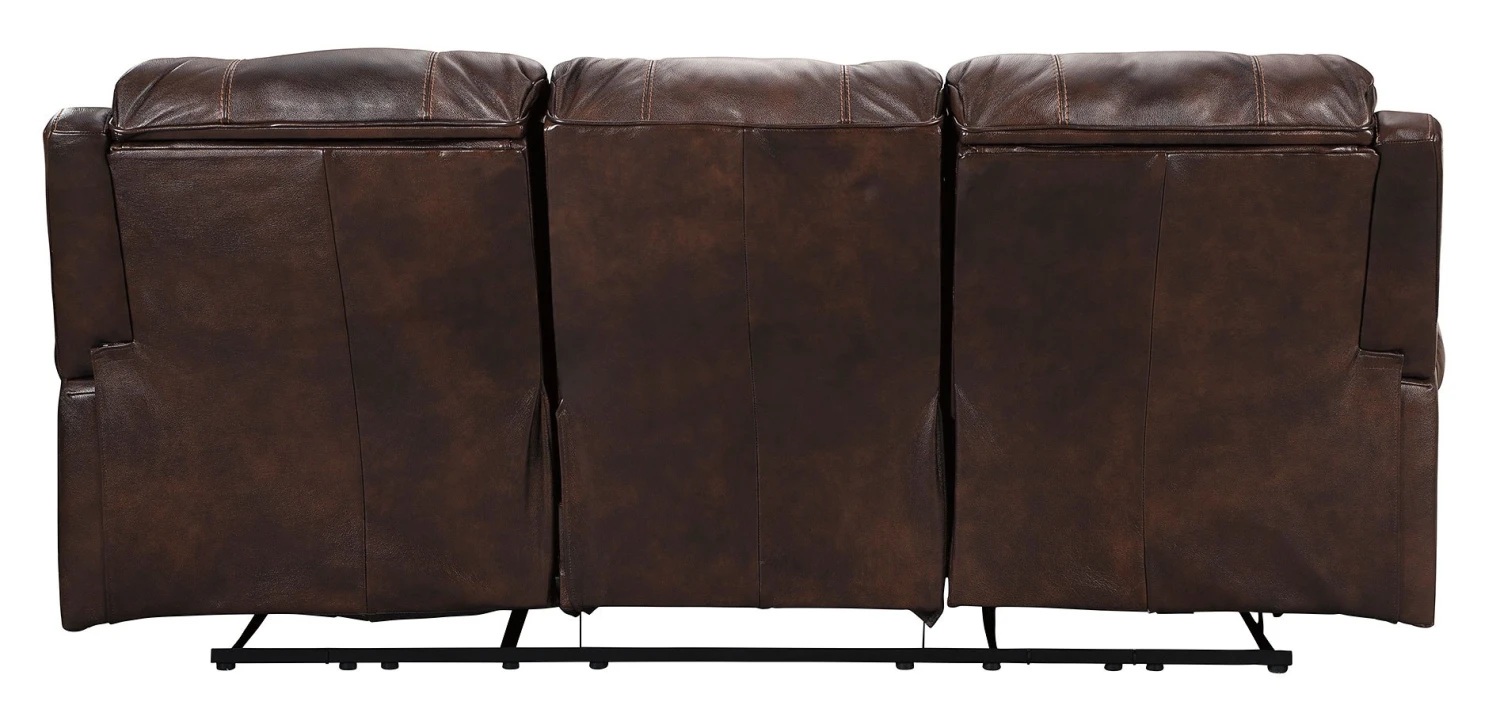 Buncrana Chocolate Power Reclining Sofa W/ Adjustable Headrests 5 Buncrana Chocolate Power Reclining Sofa W/ Adjustable Headrests - Image 5