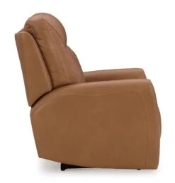 Tryanny Butterscotch Power Recliner W/ Adjustable Headrest -Signature Design by Ashley U9370413 recliner 6