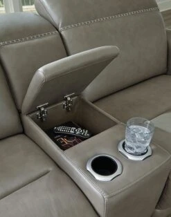 Correze Power Reclining Loveseat W/ Console -Signature Design by Ashley U9420258 U9420257 U9420262 loveseat 3