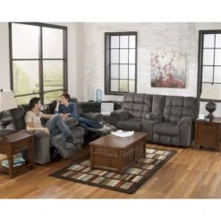 Acieona Slate Reclining Sectional Set -Signature Design by Ashley sig 58300 SEC T478 slr set 4