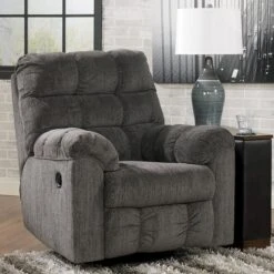Acieona Slate Reclining Sectional Set -Signature Design by Ashley sig 5830028 A recliner 1