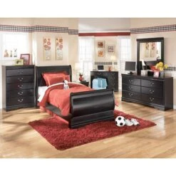 Huey Vineyard Youth Sleigh Bedroom Set -Signature Design by Ashley sig B128 A youth sl br set 1